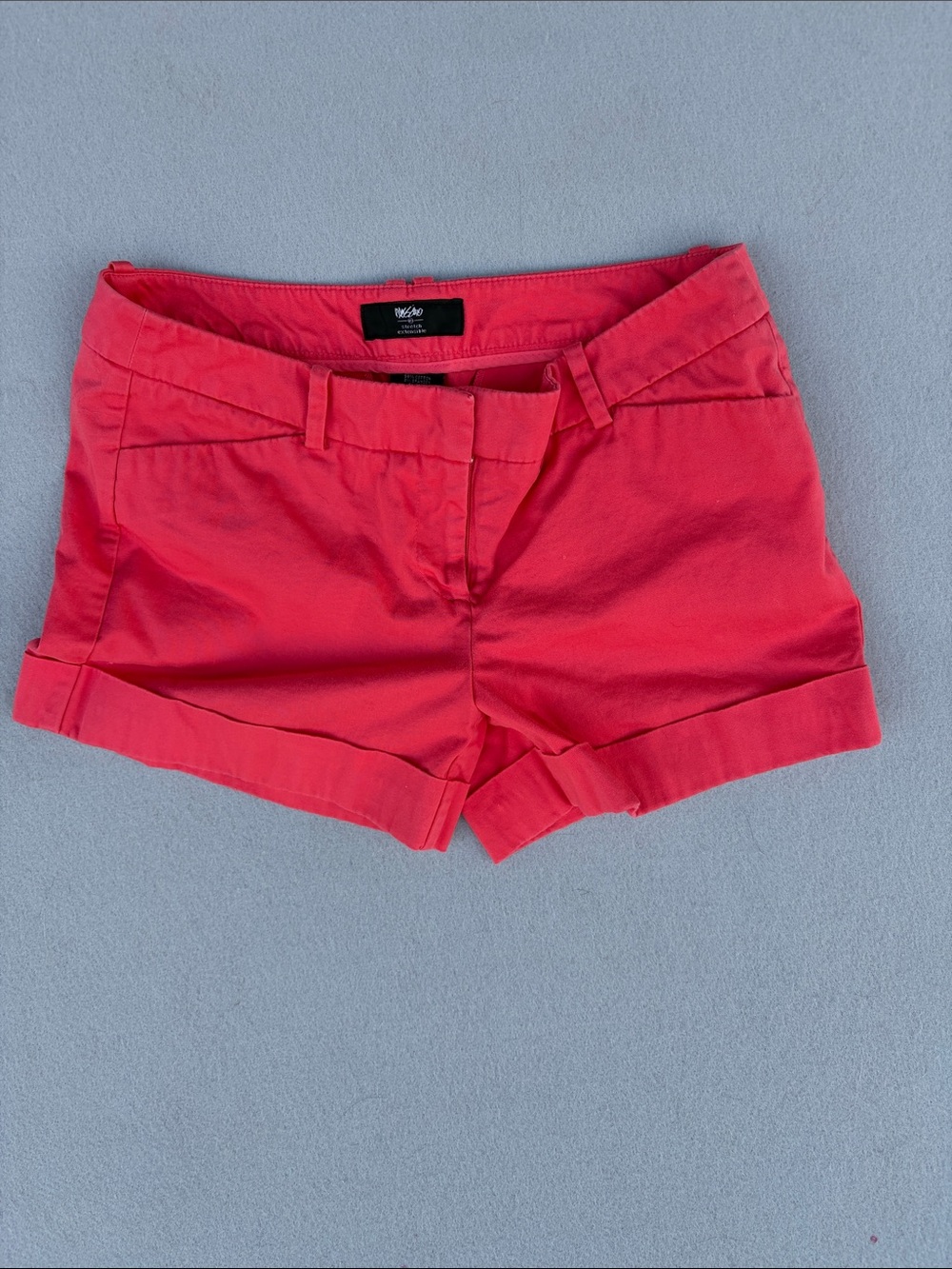 Mossimo Supply Co. Coral Pink Cuffed Women’s Shorts